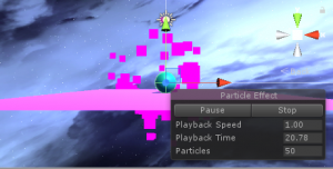 Flying Ball Plus/Particle System、ピンク