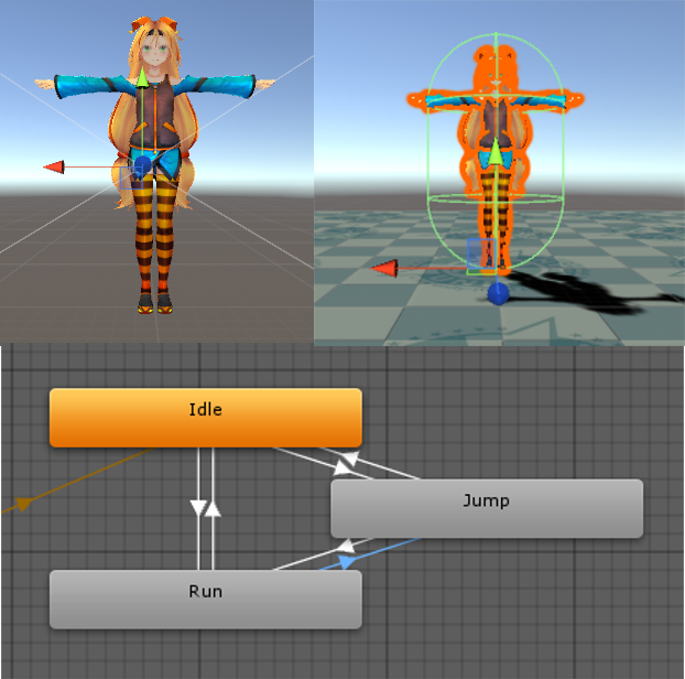Unityc 講座 3d人型モデルの動かし方をユニティちゃんで学ぶ