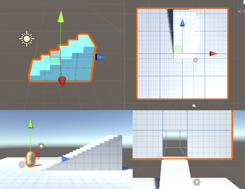 Unityc 講座 一番簡単な階段の作り方と上り方 Unityで魔物使い ゲームを作る