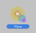 Lens Flare／Flareアイコン