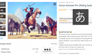 【Unity有料アセット】ユニティちゃんに乗馬させる【Horse Animset Pro (Riding System)】